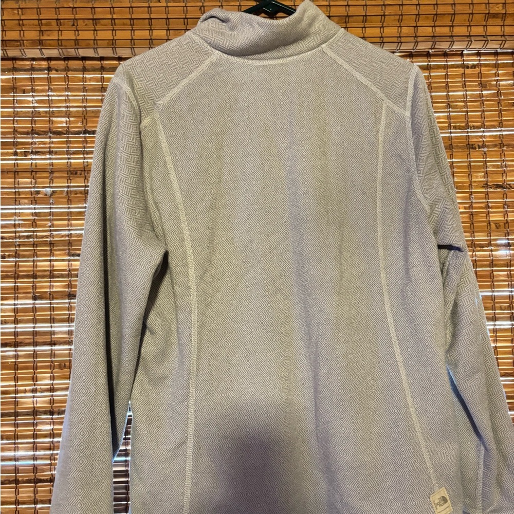 The North Face Gray Patterned Pullover - image 2